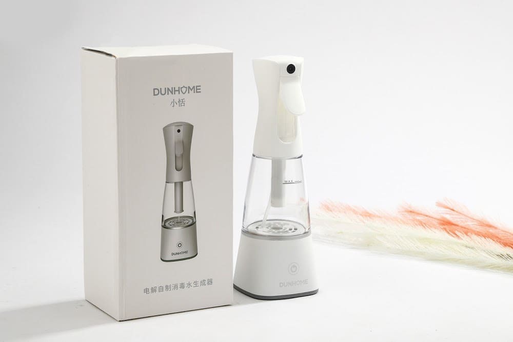 Устройство для производства дезинфицирующего гипохлорита натрия Dunhome Portable Generator Xiaomi 2.jpg
